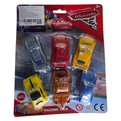CARROS CARS X 6 EN BLISTER