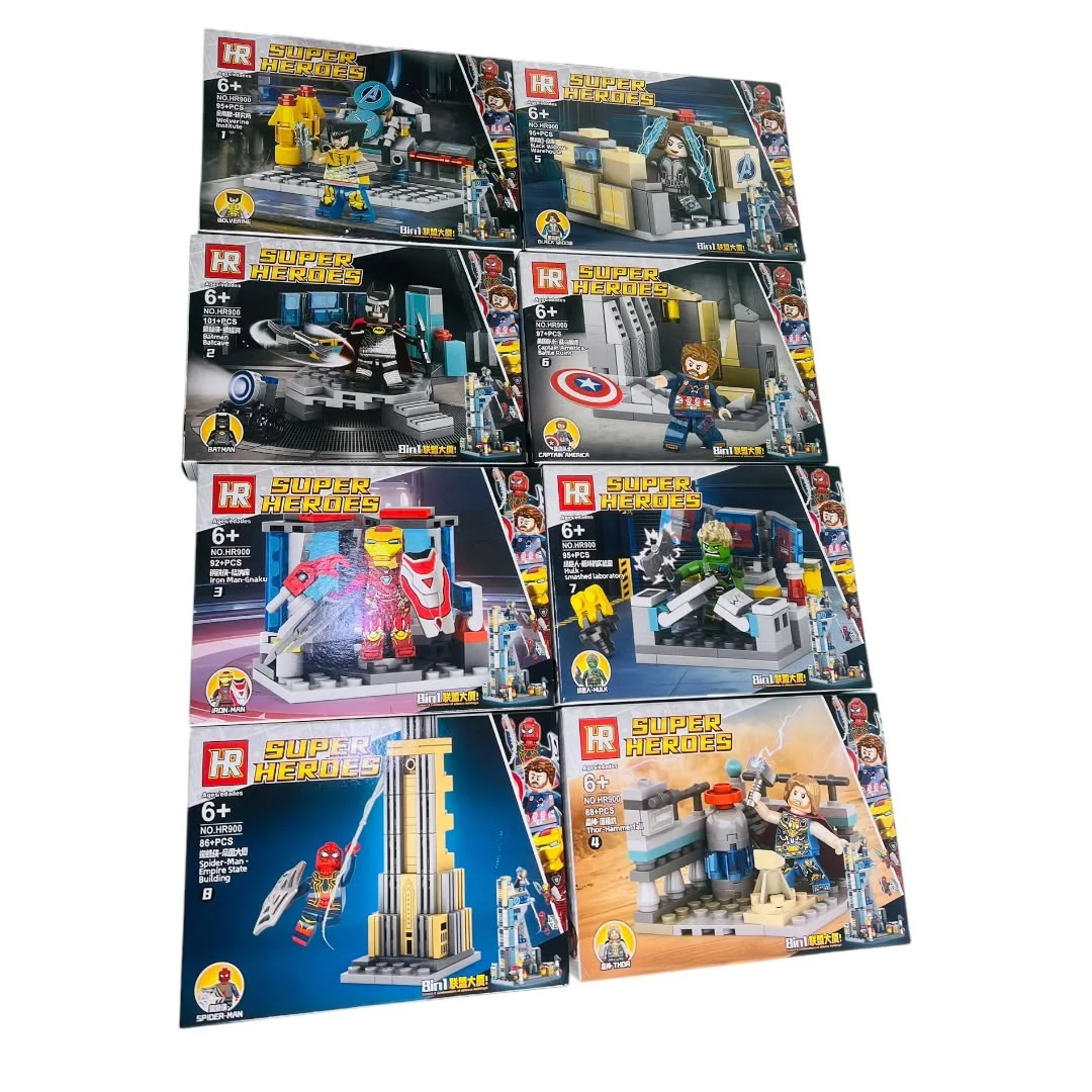 LEGO SUPER HEROES 8 MOTIVOS