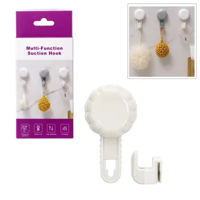 SOPORTE DE PARED CON CHUPAS MULTIUSOS