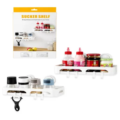 SOPORTE DE PARED CON CHUPAS MULTIUSOS