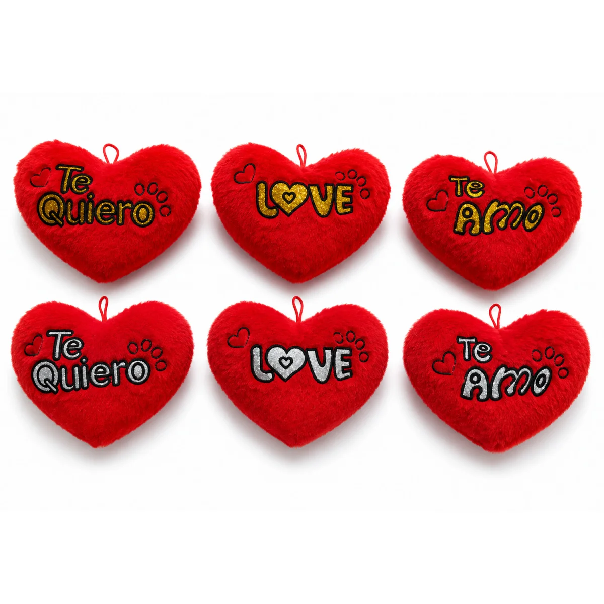 CORAZON PELUCHE PARA REGALO 20CM (PQTX60)