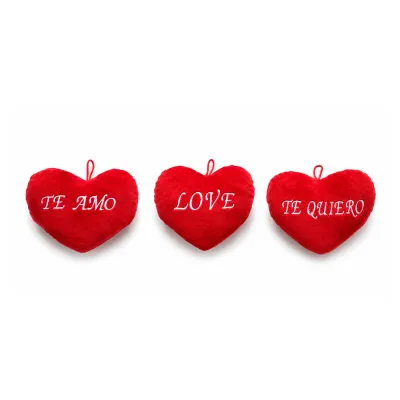 CORAZON PELUCHE PARA REGALO 16CM (PQTX60)