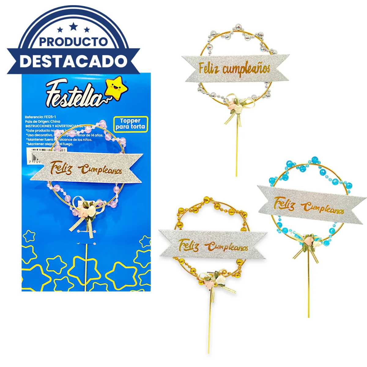 ADORNO F.C PARA PASTEL (PQTX12)