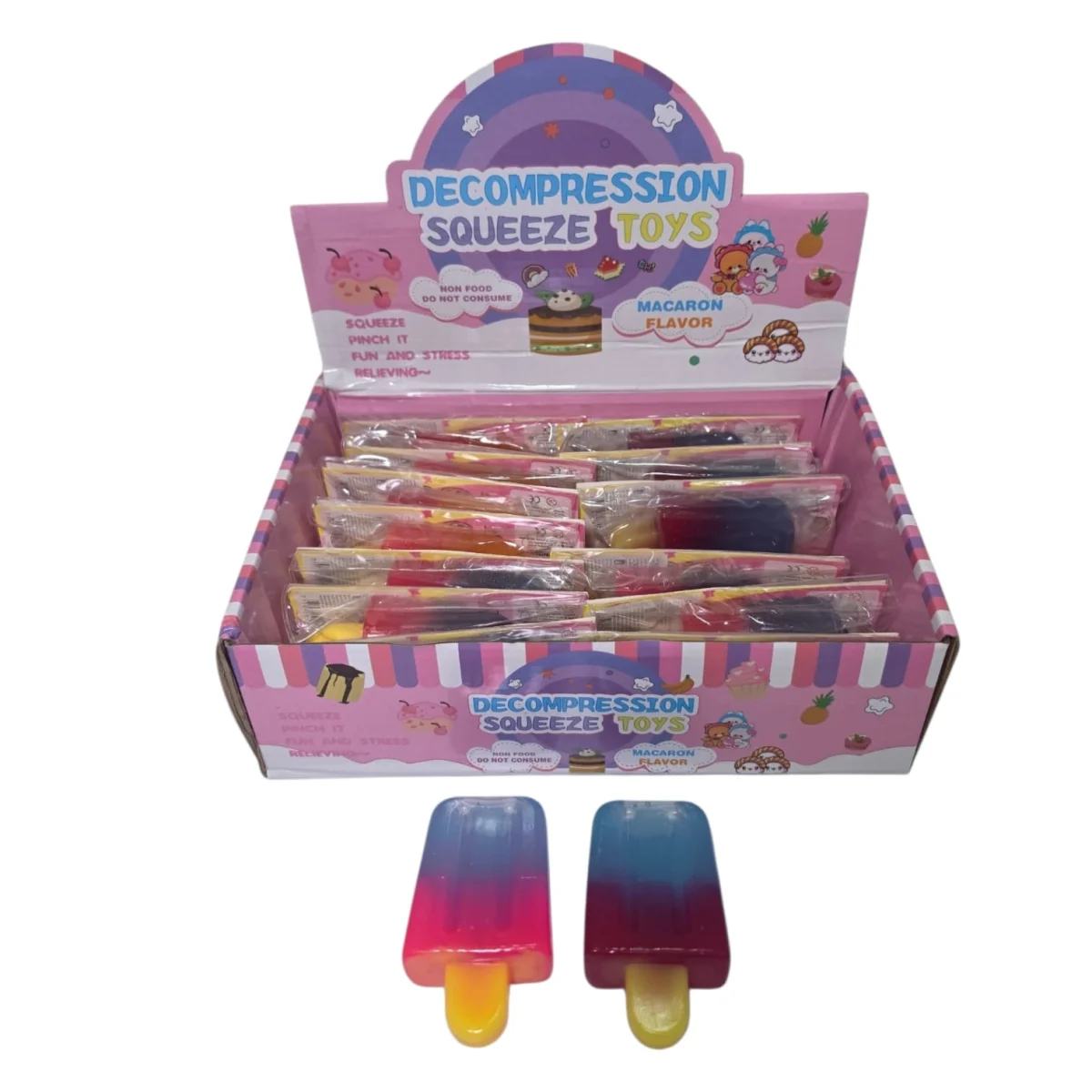 JUGUETE DESESTRESANTE PALETA BOLSA