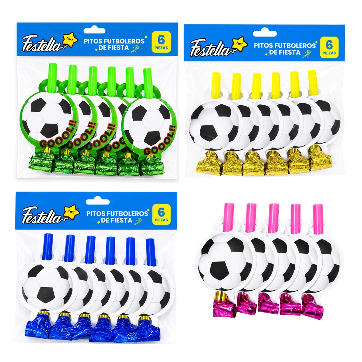 ESPANTA SUEGRA FUTBOL X6 (PQTX12)