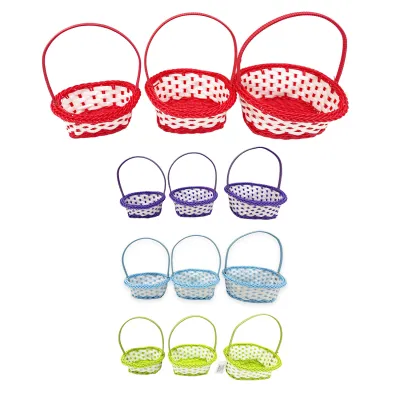 SET CANASTA DECORATIVA X3