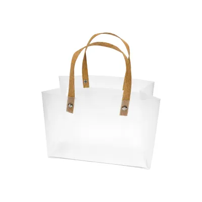 BOLSA REGALO TRANSPARENTE 20*10*15CM (PQTX12)