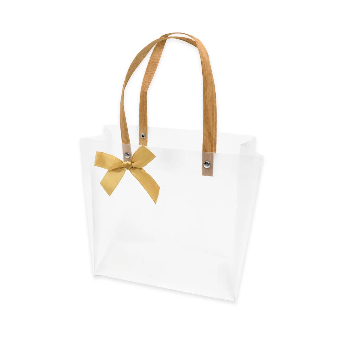 BOLSA REGALO TRANSPARENTE 22*22*8CM (PQTX12)