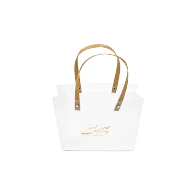 BOLSA REGALO TRANSPARENTE 19*23*8CM (PQTX12)