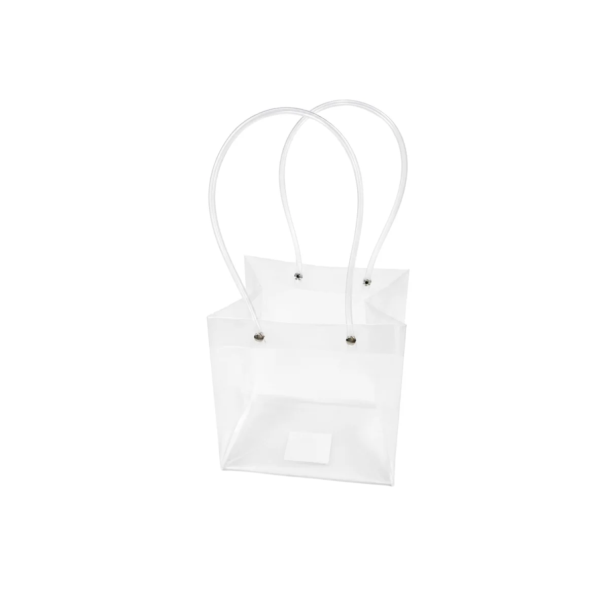 BOLSA REGALO TRANSPARENTE 17*15*16CM (PQTX12)