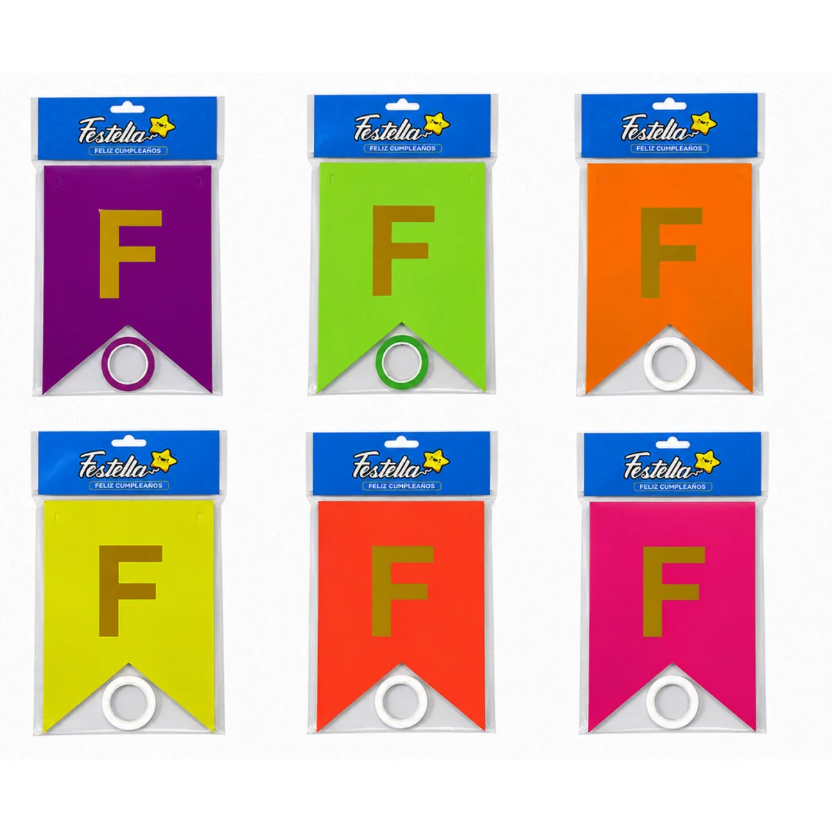BANDERIN F.C NEON (PQTX12)