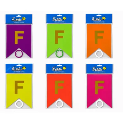BANDERIN F.C NEON (PQTX12)