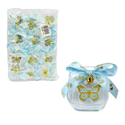 RECORDATORIO BABY SHOWER CAJA AZUL (PQTX12)