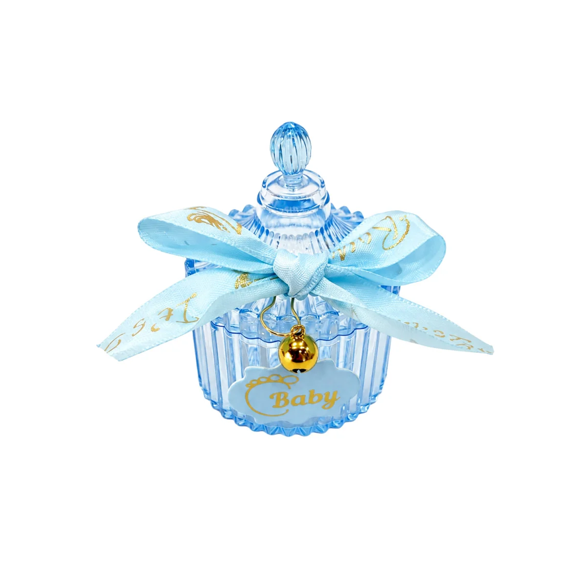 RECORDATORIO BABY SHOWER CAJA ROSADA (PQTX12)