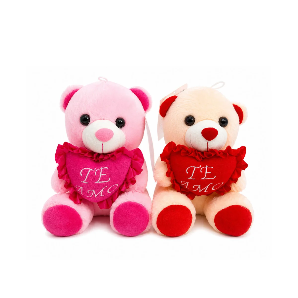 PELUCHE OSO CON CORAZON TE AMO 20CM
