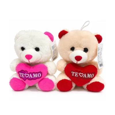 PELUCHE OSO CON CORAZON 20CM