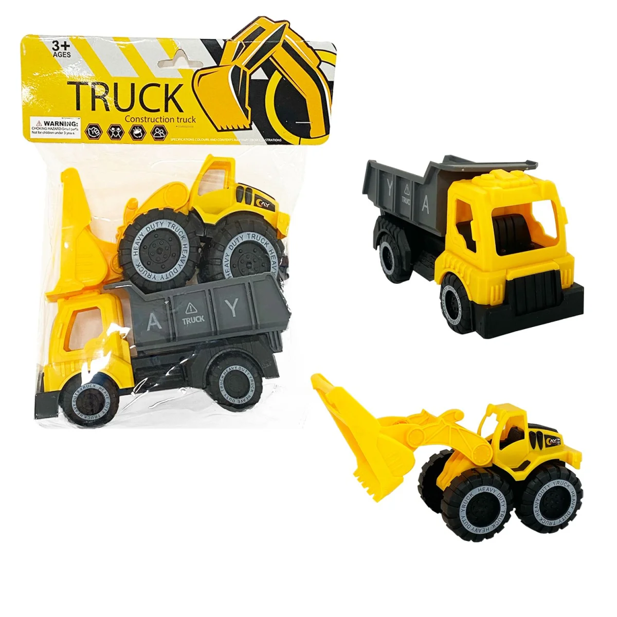 CARRO DE CONSTRUCCION X 2 EN BOLSA