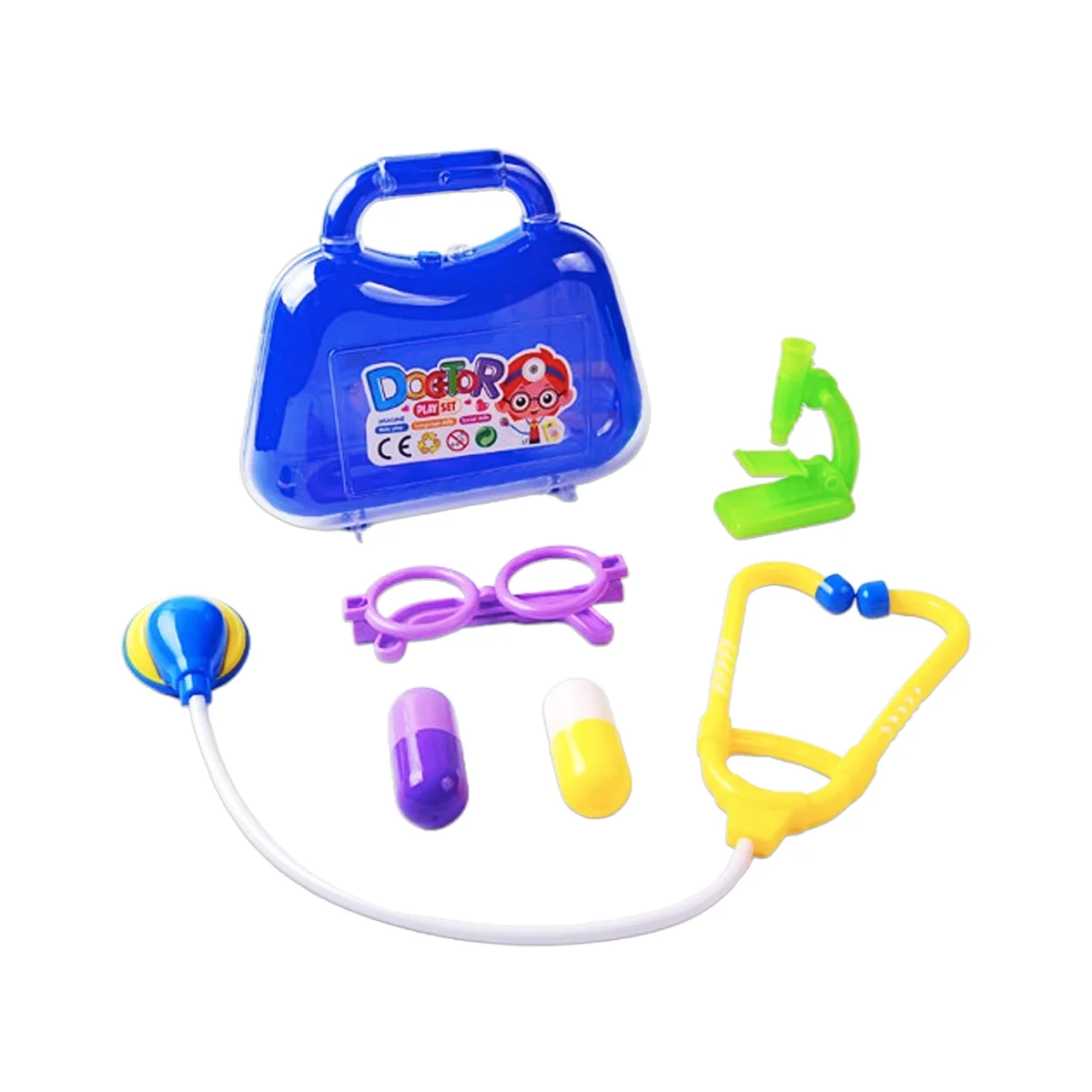 SET DOCTOR INFANTIL EN MALETA DOS COLORES
