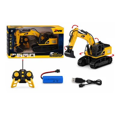 EXCAVADORA CONTROL REMOTO (PILA RECARGABLE)