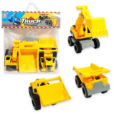 CARRO DE CONSTRUCCION X 3 EN BOLSA