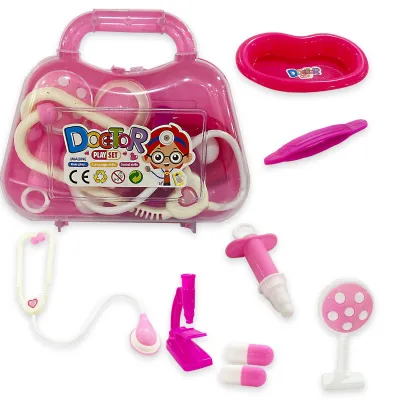SET DOCTORA INFANTIL EN MALETA 2 COLORES