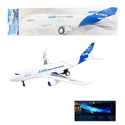AVION DE IMPULSO LUZ Y SONIDO EN BOLSA GRANDE