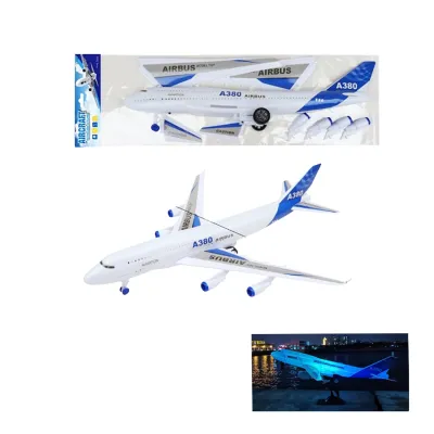 AVION DE IMPULSO LUZ Y SONIDO EN BOLSA PEQUEÑO
