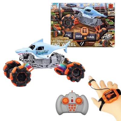 CARRO MONSTER CONTROL REMOTO PILA RECARGABLE