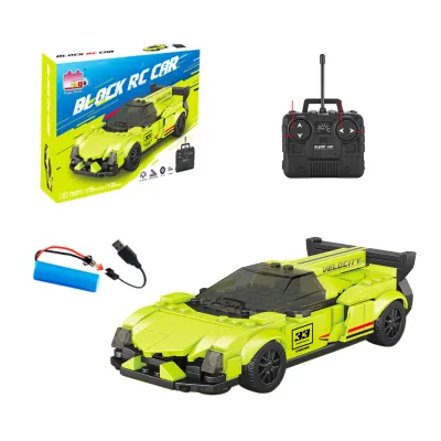 CARRO ARMABLE X 178PCS CONTROL REMOTO (PILA RECARGABLE)