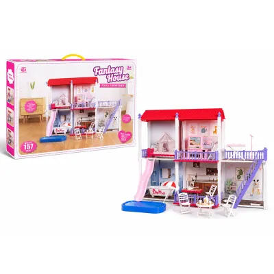 CASA MUÑECA ARMABLE  X 157PCS