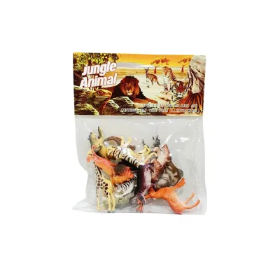 SET DE ANIMALES DE JUNGLA EN BOLSA