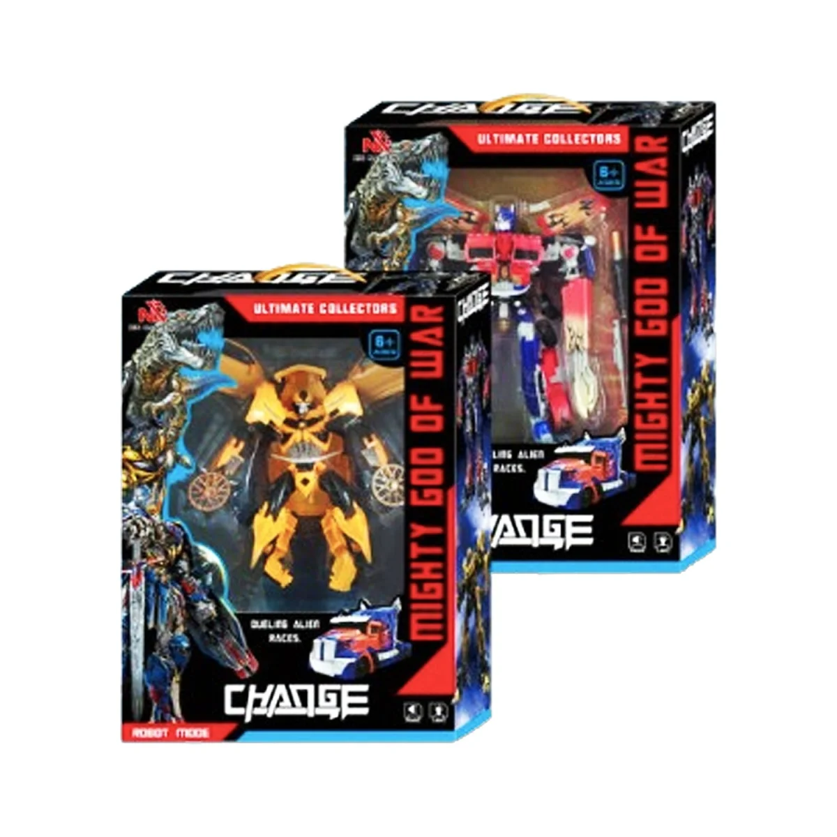 TRANSFORMER EN CAJA 2 MOTIVOS
