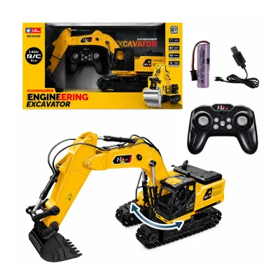 EXCAVADORA CONTROL REMOTO (PILA RECARGABLE)