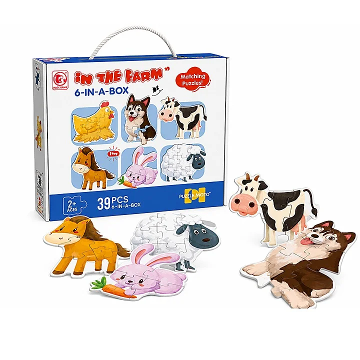 ROMPECABEZA ANIMALES X 39 PCS