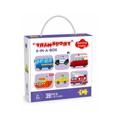 ROMPECABEZA INFANTIL VEHICULOS X39 PCS