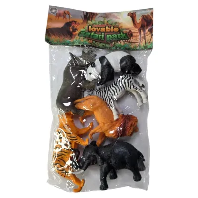 ANIMAL SALVAJE SET X 6