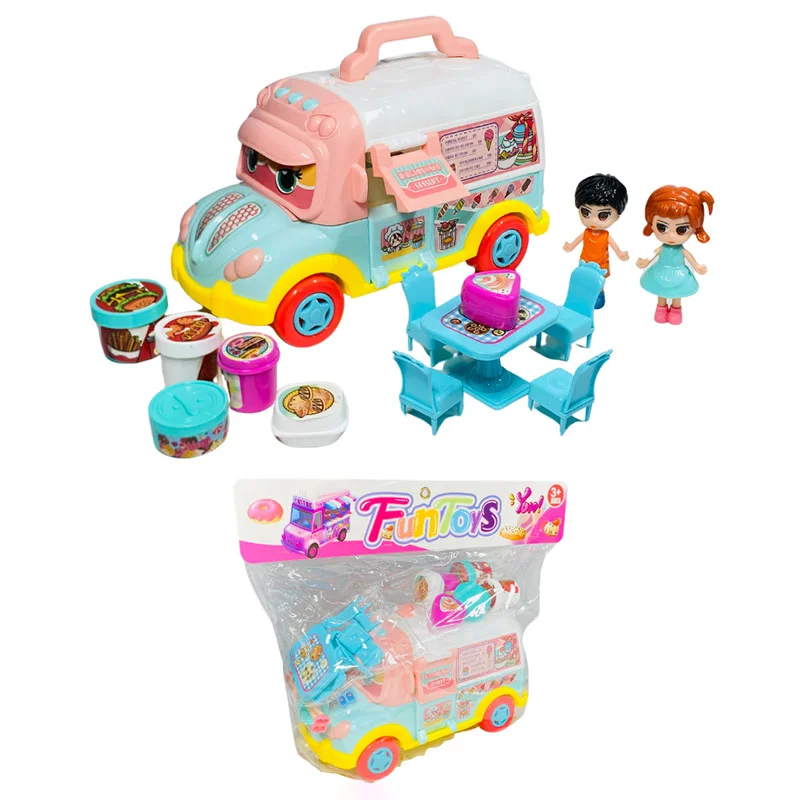 CARRITO DE HELADOS CON ACCESORIOS