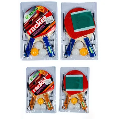 RAQUETA PING PONG CON ACCESORIOS