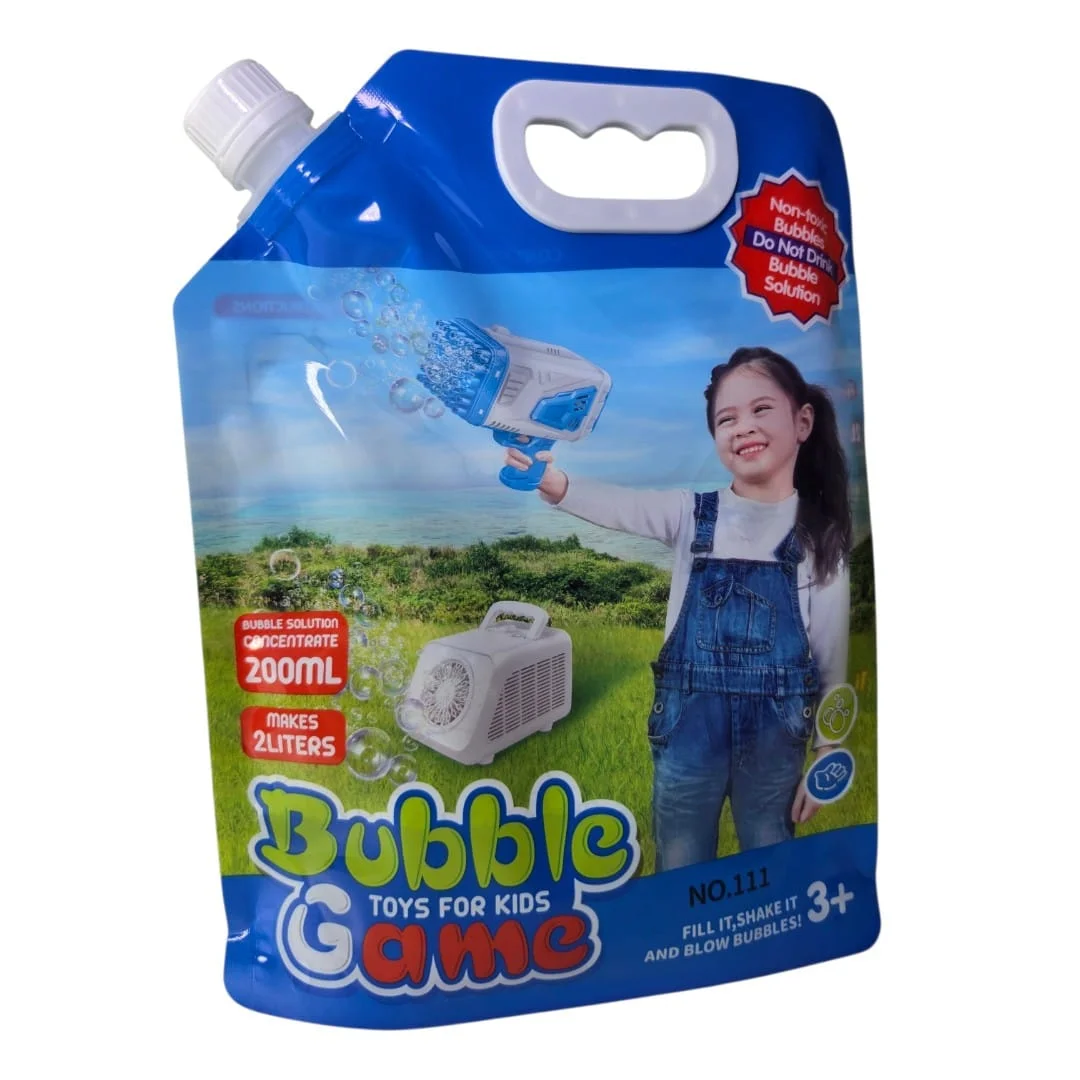 REPUESTO PARA BURBUJAS 2 LITROS BOLSA BUBBLE GAME