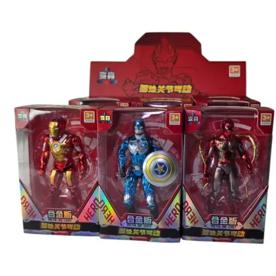 MUÑECOS PLATEADOS CJ X 9 METAL DIE CAST
