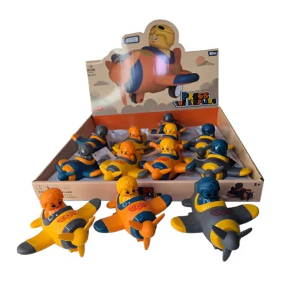 AVION IMPULSO PRESION CJ X 12 PRESS THE AIRPLAN 3 COLORES