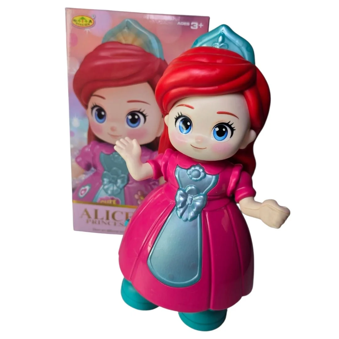 MUÑECA PILA LUZ SONIDO CJ ALICE PRINCESS
