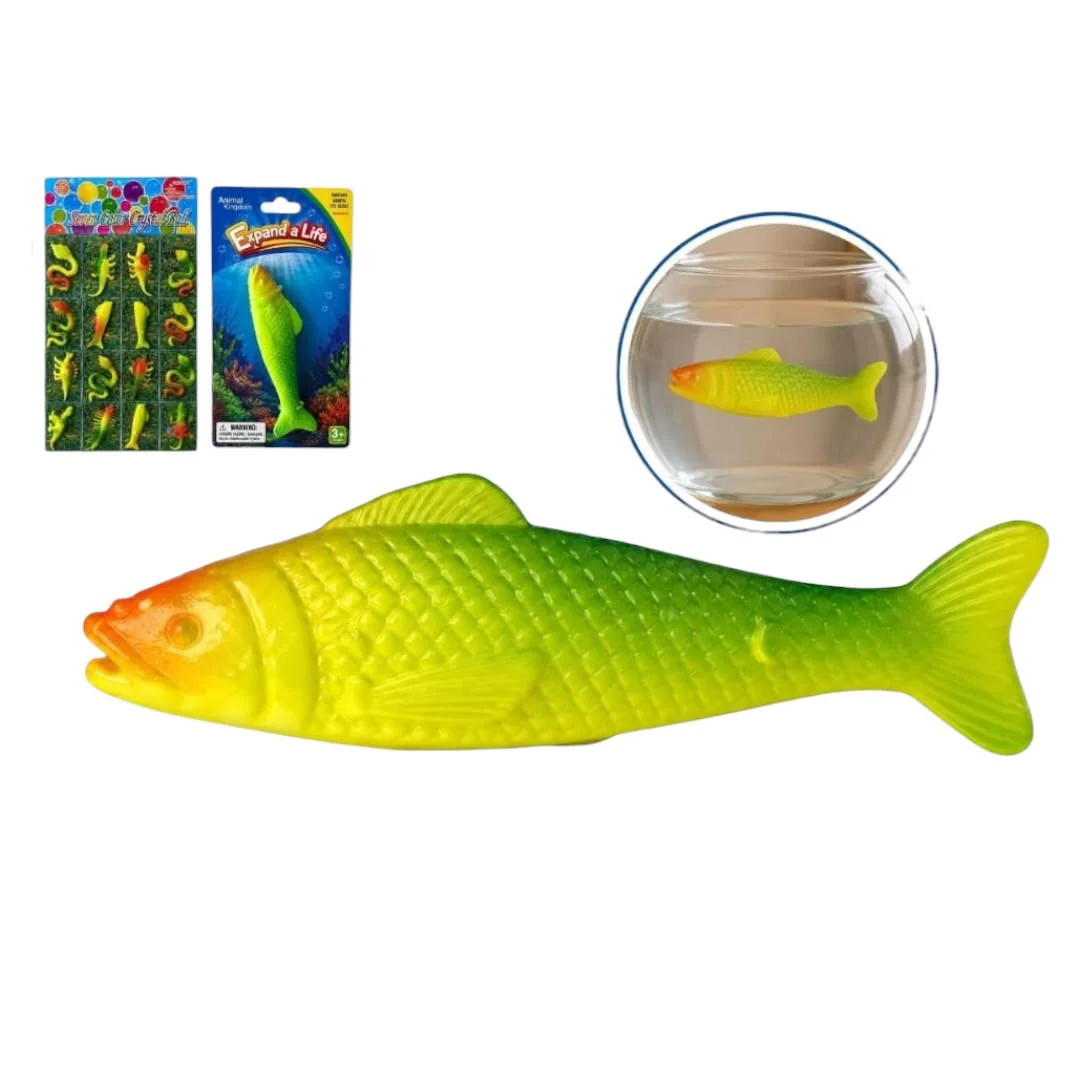 ANIMAL CRECE EN AGUA BICOLORES SURTIDO X 16