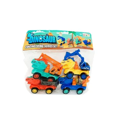 SET CARRO CONSTRUCCION DINOSAURIO