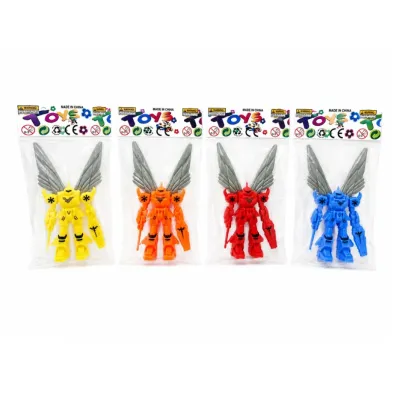 MINI ROBOT EN BOLSA 4 COLORES