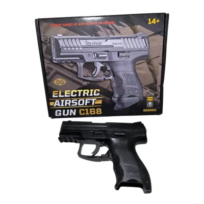 LANZA BALINES ELECTRICA AIRSOFT GUN C168