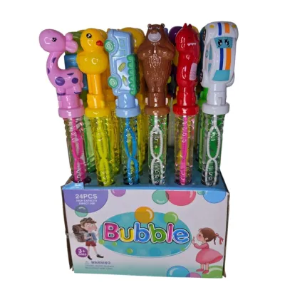 BURBUJERO VARA 37CM X 4 MOTIVOS