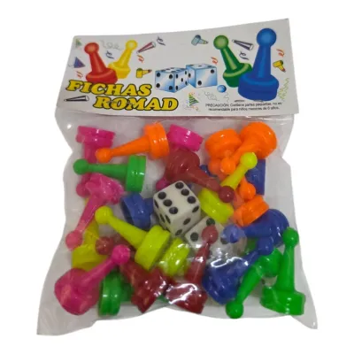 FICHAS DE PARQUES X 6 ECONOMICAS