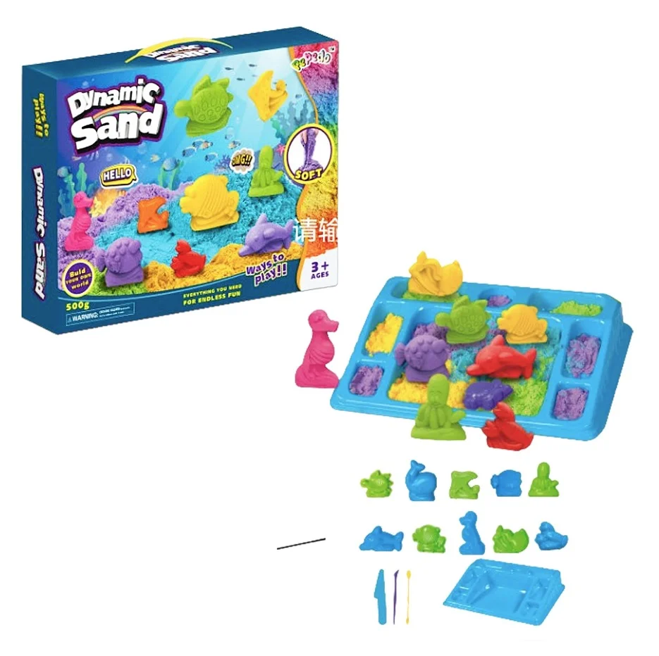 SET ARENA MAGICA CON ACCESORIOS