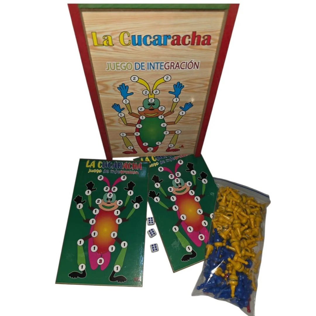 CAJA DE JUEGO CUCARACHA IMANADA COLOR